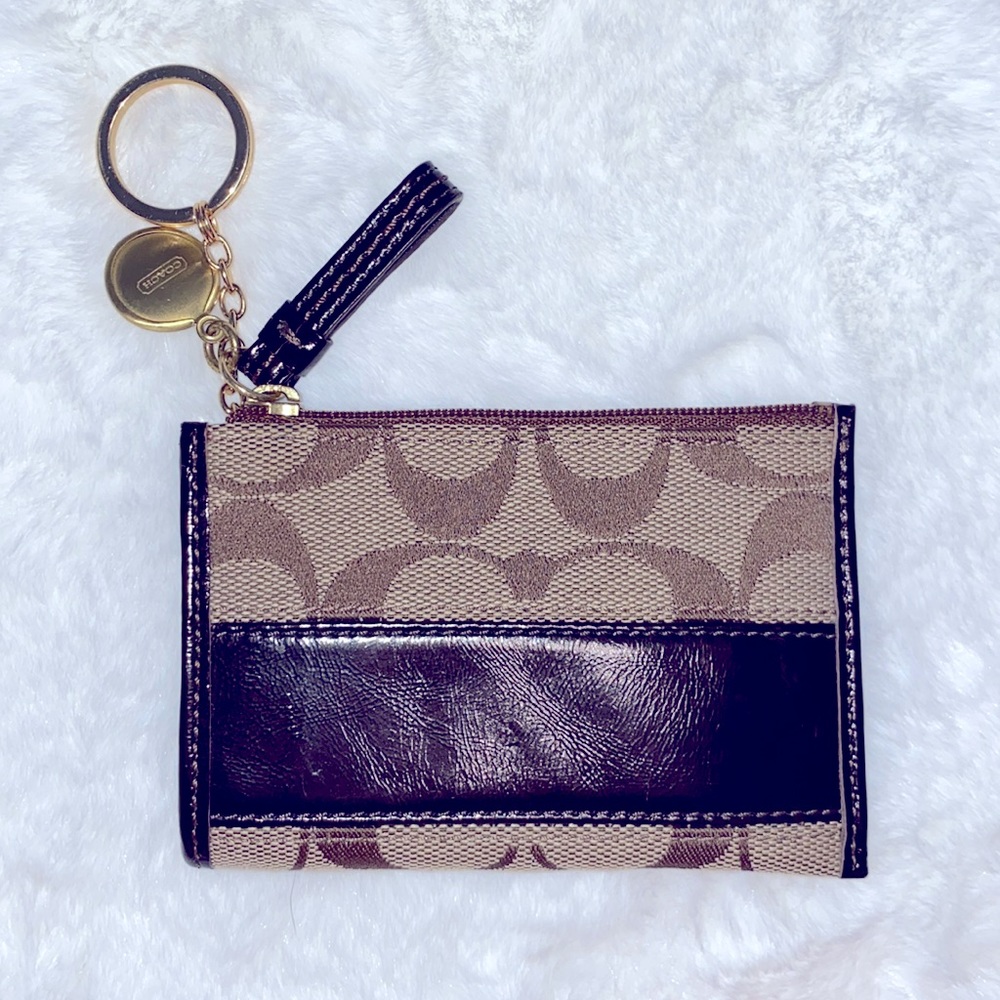 Coach card holder